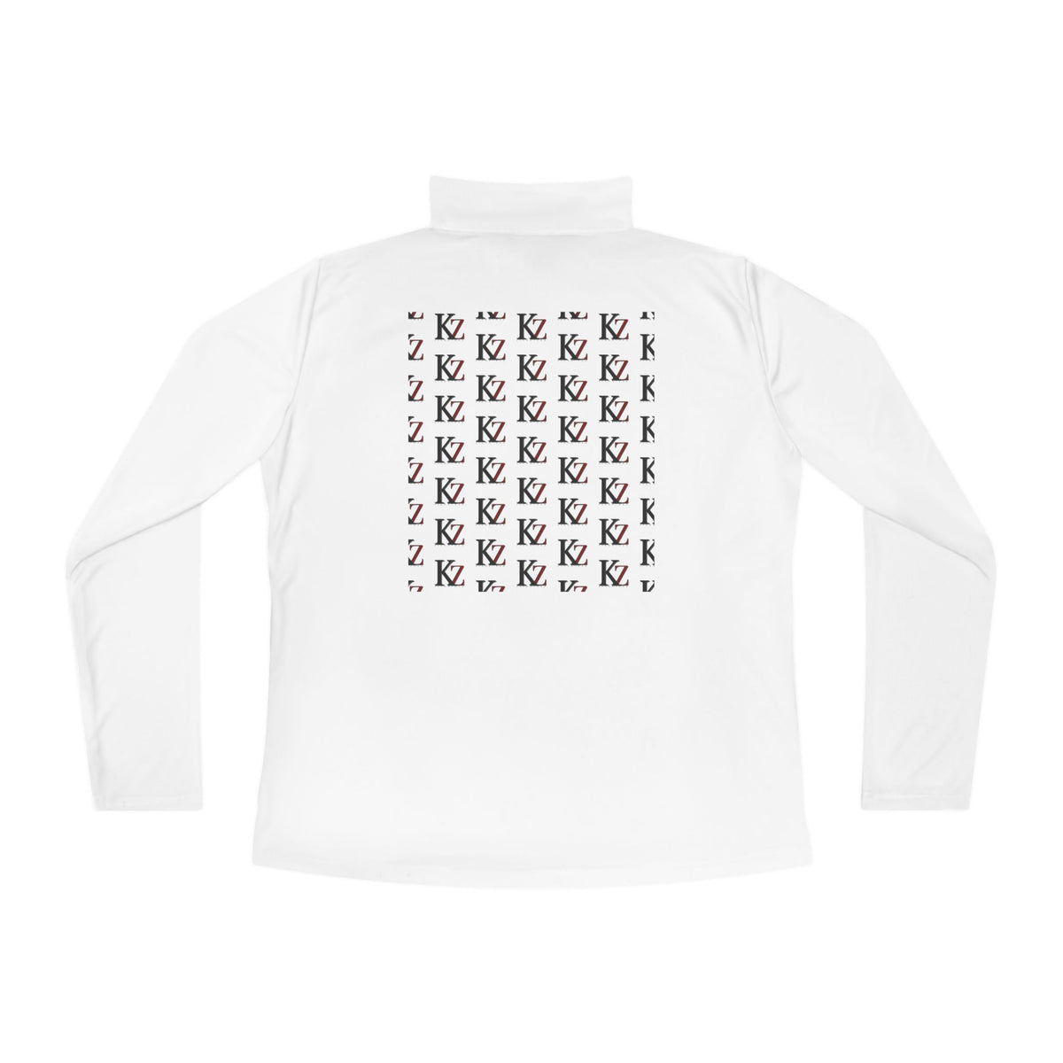Ladies Quarter-Zip Pullover | KZ Monogram  Athletic Pullover