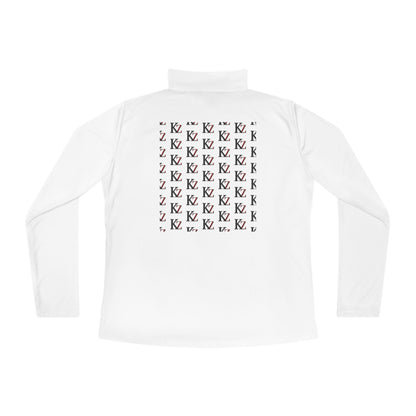 Ladies Quarter-Zip Pullover | KZ Monogram  Athletic Pullover