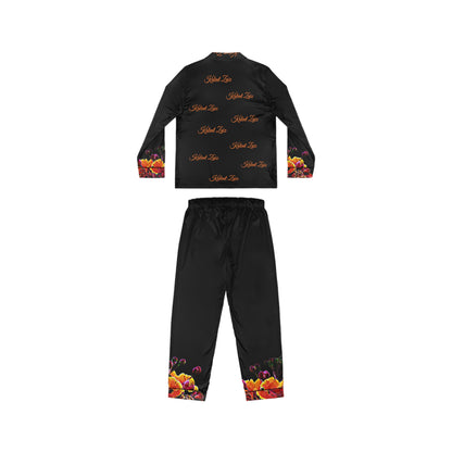 Copy of Kalent Zaiz "FLAMBOYANT" Women's Satin Pajamas