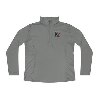 Ladies Quarter-Zip Pullover | KZ Monogram  Athletic Pullover