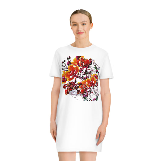 Lively Flower Spinner T-Shirt Dress