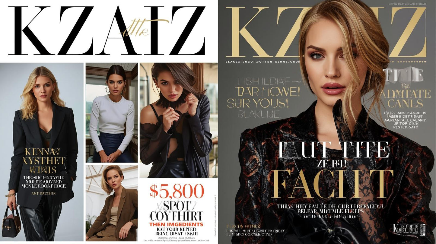 KZAIZ MAGAZINE - COVER