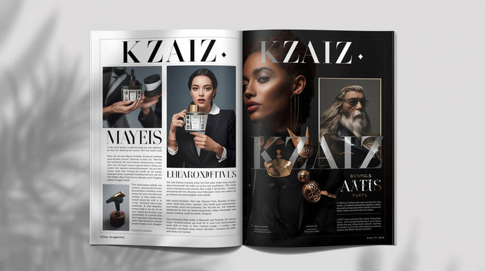 KZAIZ MAGAZINE 2⁄3 PAGE