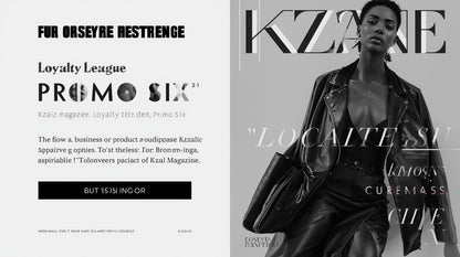 KZAIZ MAGAZINE PROMO SIX  (Loyalty League)