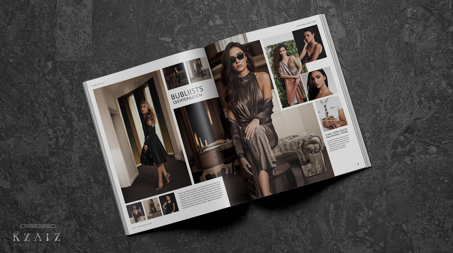 KZAIZ MAGAZINE CENTERFOLD (4-Pages)