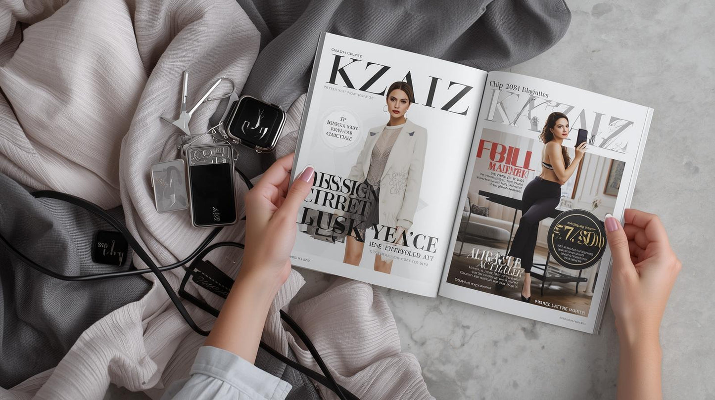 KZAIZ MAGAZINE CENTERFOLD (4-Pages)