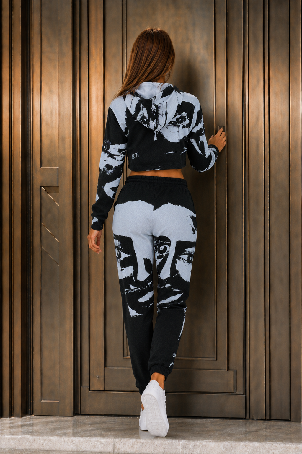 Frida Kahlo Lounge Jogger Set Zip Up Limited Edition