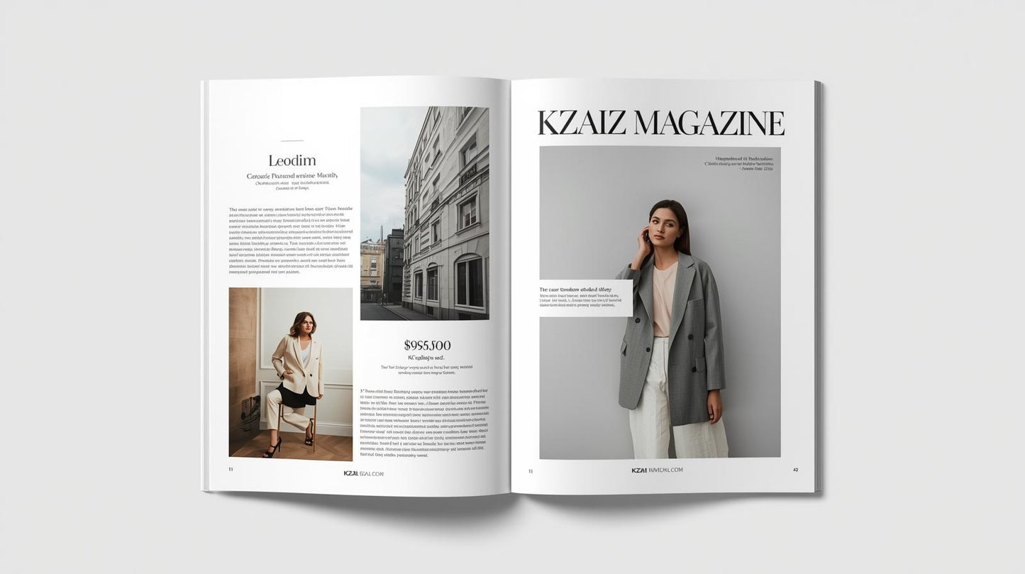 MAGAZINE ADVERTISING THREE PAGES