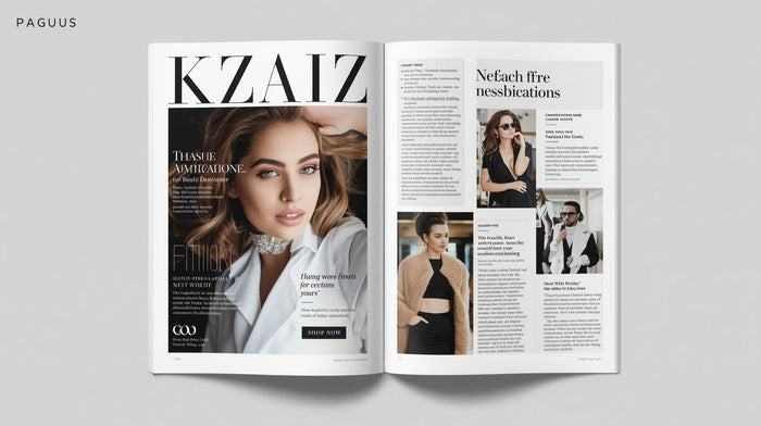 FULL PAGE MAGAZINE  ADVERTISING (English Print and Digital version)