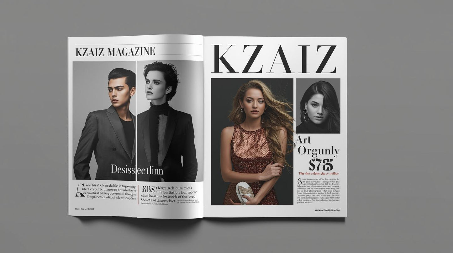 KZAIZ Magazine: The Premium Back Cover (Fourth Cover) Ad Spot