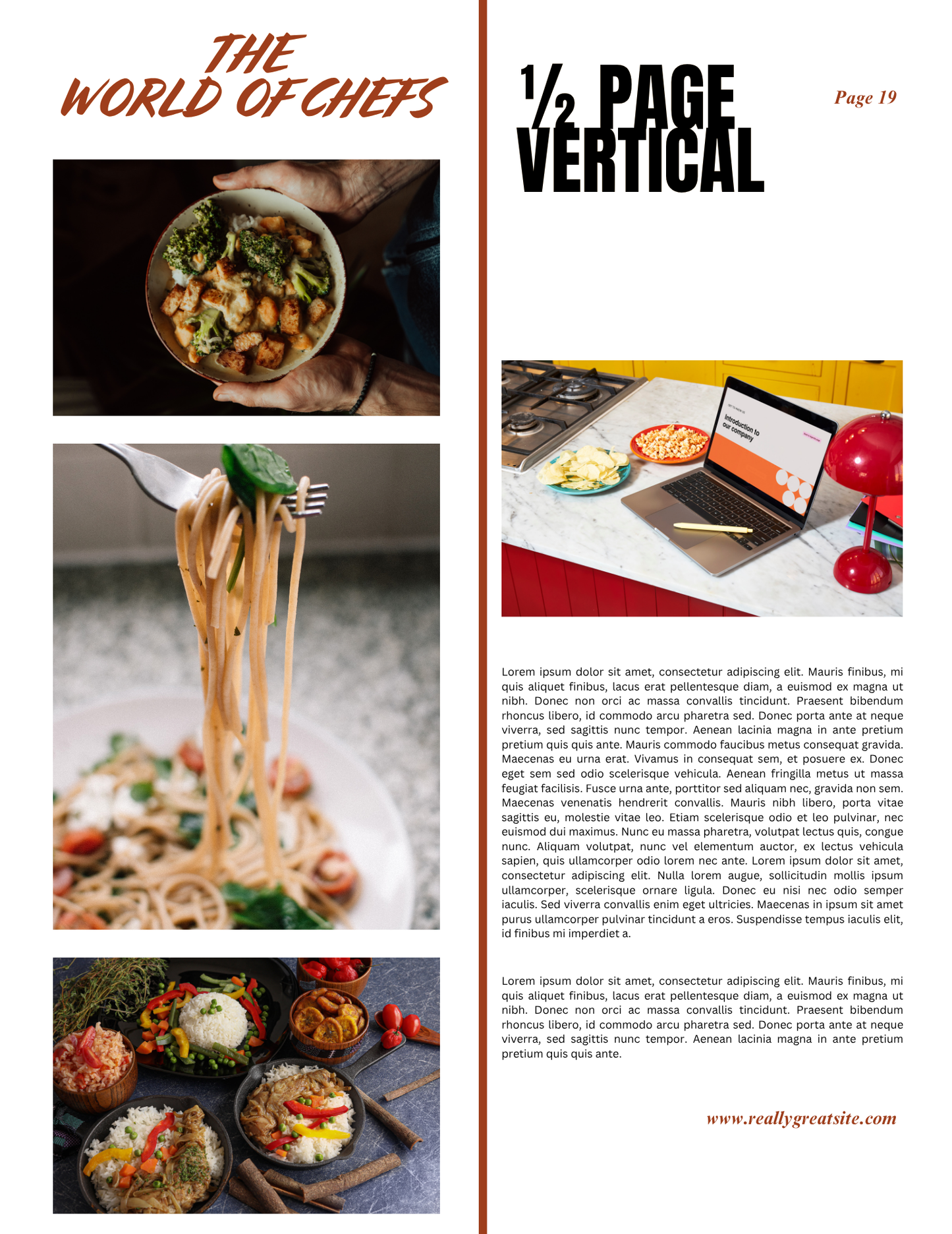 MAGAZINE HALF PAGE VERTICAL