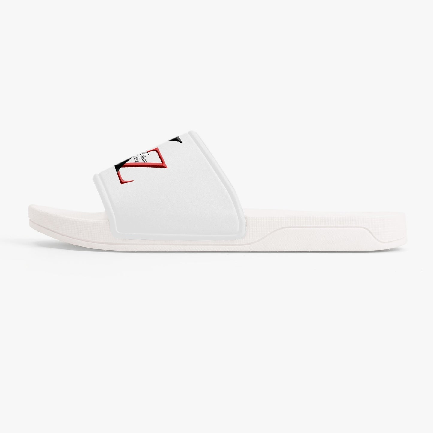 Kalent Zaiz Signature Casual  Sliders - White