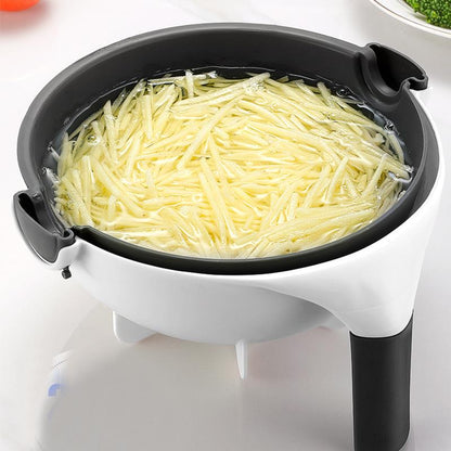 Cortador de verduras multifunción para el hogar, trituradora de patatas frita