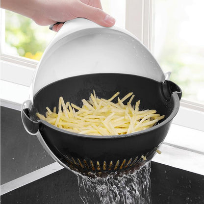 Cortador de verduras multifunción para el hogar, trituradora de patatas frita