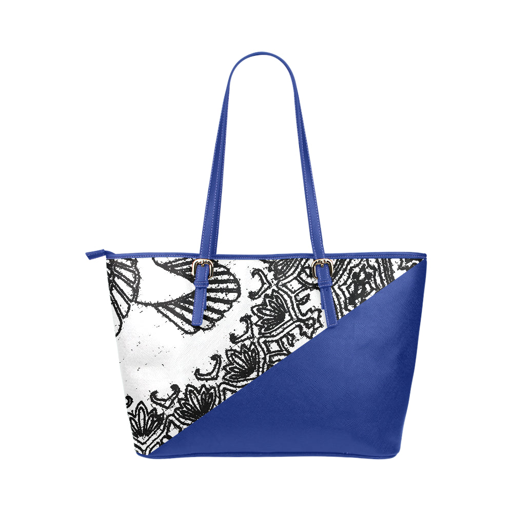 Kalent Zaiz Women Shoulder Blue Dove Fashionable PU Leather Bag for Casual Outings