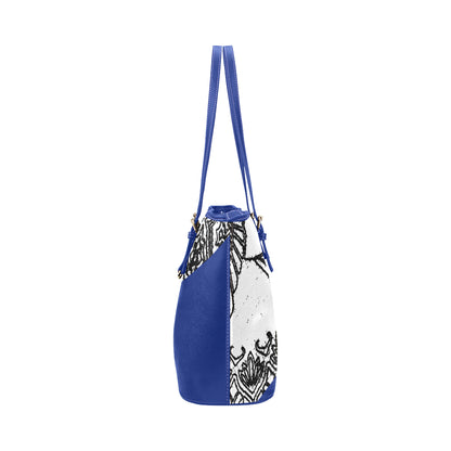 Kalent Zaiz Women Shoulder Blue Dove Fashionable PU Leather Bag for Casual Outings