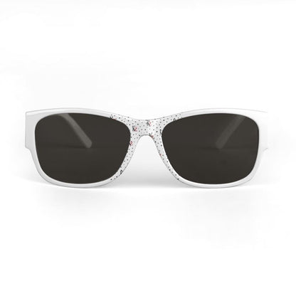 White Signature  Sunglasses By Kalent Zaiz