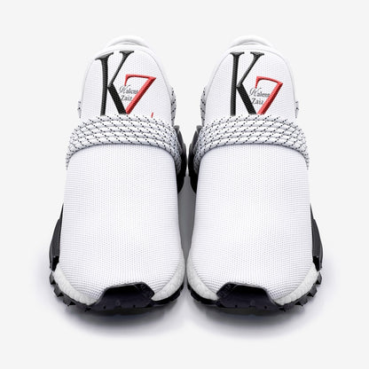 Kalent Zaiz Unisex Lightweight Sneaker S-1 Description Lightweight construction with breathable mesh fabric for maximum comfort and performance. Lace-up closure for a snug fit. Soft linen interior with arch support and removable insole pad. High quality EVA sole for traction and exceptional du
