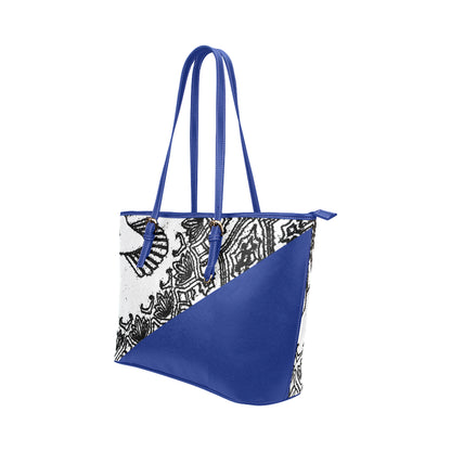 Kalent Zaiz Women Shoulder Blue Dove Fashionable PU Leather Bag for Casual Outings