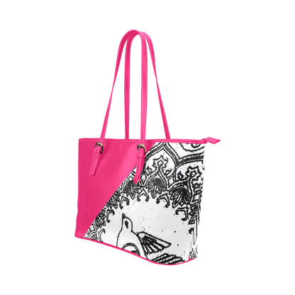  Kalent Zaiz Women Shoulder Pink Bag Dove Designable for Casual Outings PU Leather