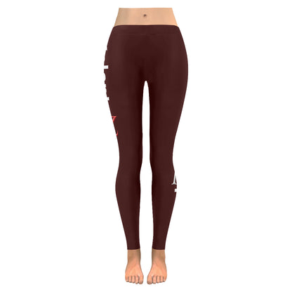 Kalent Zaiz Brown Women's Legging