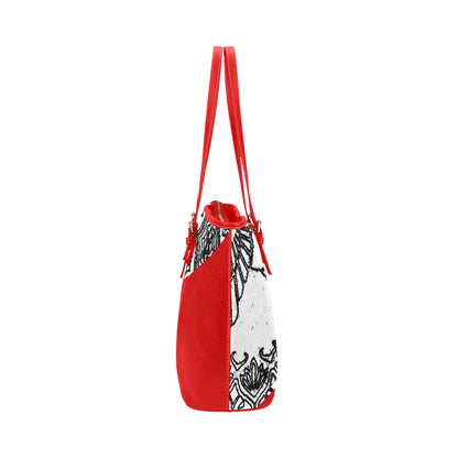 Kalent Zaiz Women Shoulder Red Dove Fashionable PU Leather Bag for Casual Outings