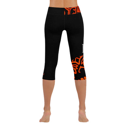 Kalent Zaiz Dove Women's Capri Leggings