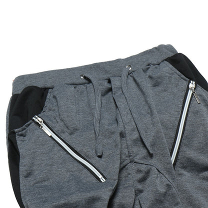 Men Casual Regular Low Waist Flat Joggers Full Length Sweatpants
