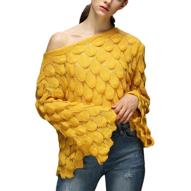 kalent zaiz  korean style casual crop sweater slim solid knitted 