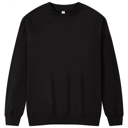 Spring and autumn oversize cotton Pullover round collar sweater for men and women