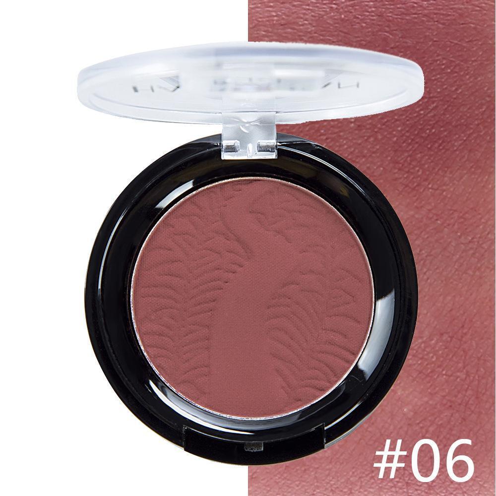 Handaiyan 6 Dumb Color Light Blusher Rouge Blusher Nude Make-up Bronzing Powder Lasting Natural