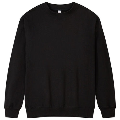 Spring and autumn oversize cotton Pullover round collar sweater for men and women