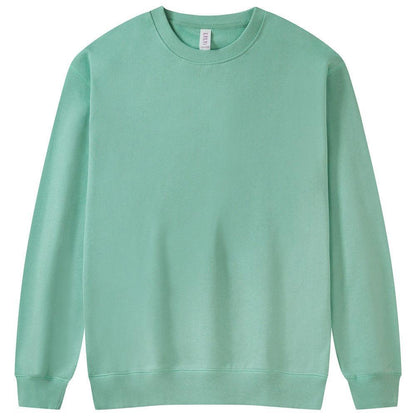 Spring and autumn oversize cotton Pullover round collar sweater for men and women