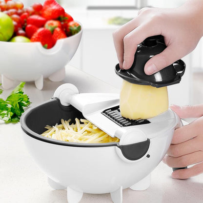 Cortador de verduras multifunción para el hogar, trituradora de patatas frita