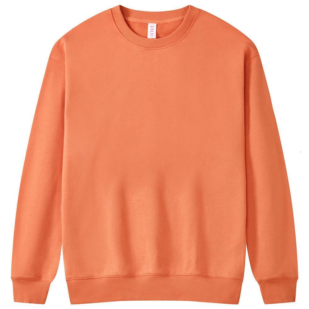 Spring and autumn oversize cotton Pullover round collar sweater for men and women