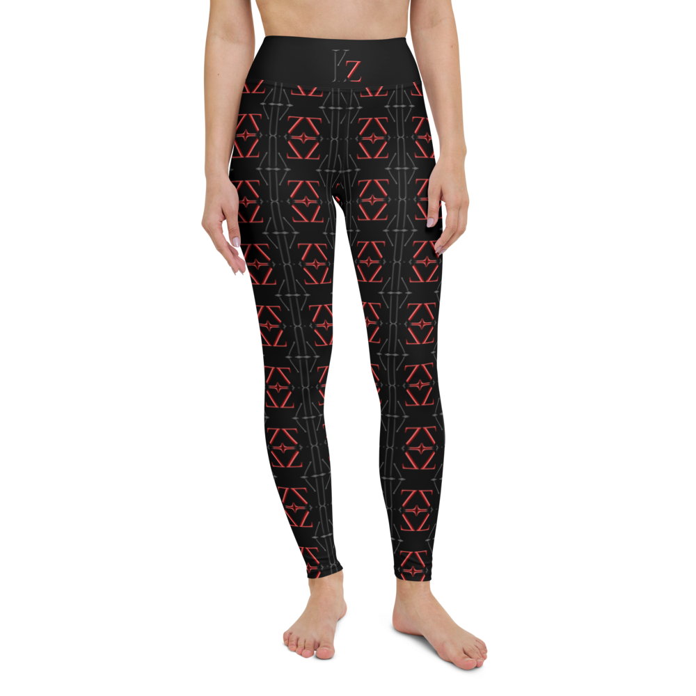 Kalent Zaiz Black Signature Yoga Pants  Super soft, stretchy and comfortable yoga leggings. Order these to make sure your next yoga session is the best one ever!