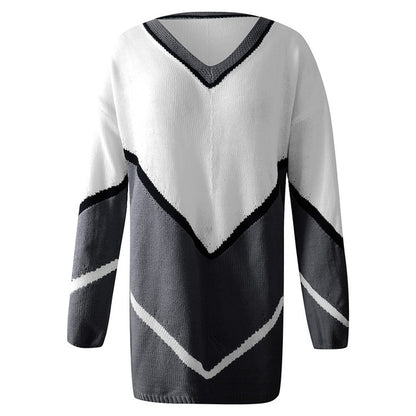 Plus size V-Neck Sexy Sweater  feminino women clothes