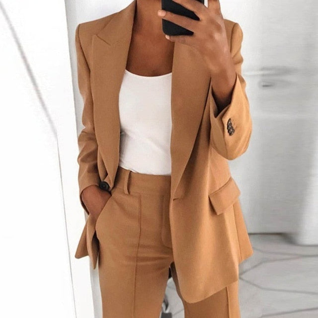 Women Elegant, Sexy Long Sleeve Solid Color Jacket